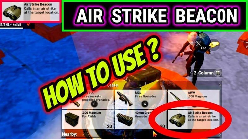 Air Strike Beacon in Payload