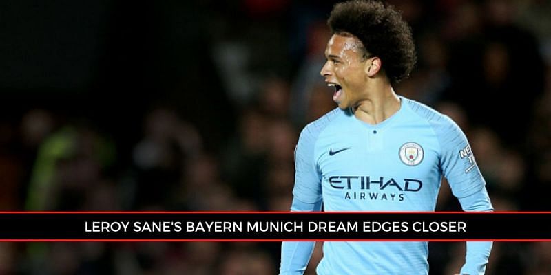Sane has moved one step closer to joining Bayern Munich