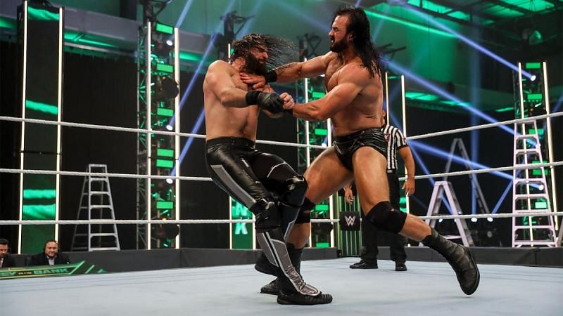ड्रू मैकइंटायर vs सैथ रॉलिंस (WWE चैंपियनशिप)