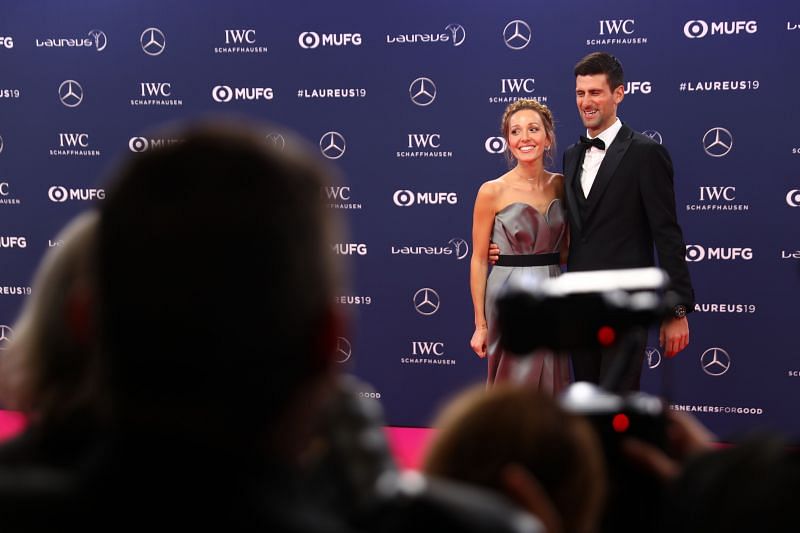 Novak Djokovic is currently in Monte Carlo with his wife and children