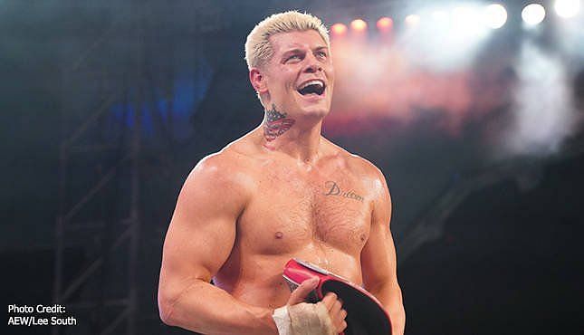 Cody is the first-ever TNT Champion (Credit: AEW)