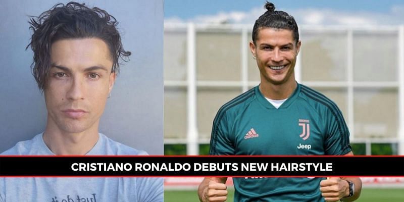 Ronaldo has sported a new hairstyle, dividing opinion among supporters. (Picture source: Sportskeeda)
