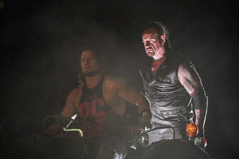 The Boneyard match between The Undertaker and AJ Styles was the highlight of Night 1 of WrestleMania 36
