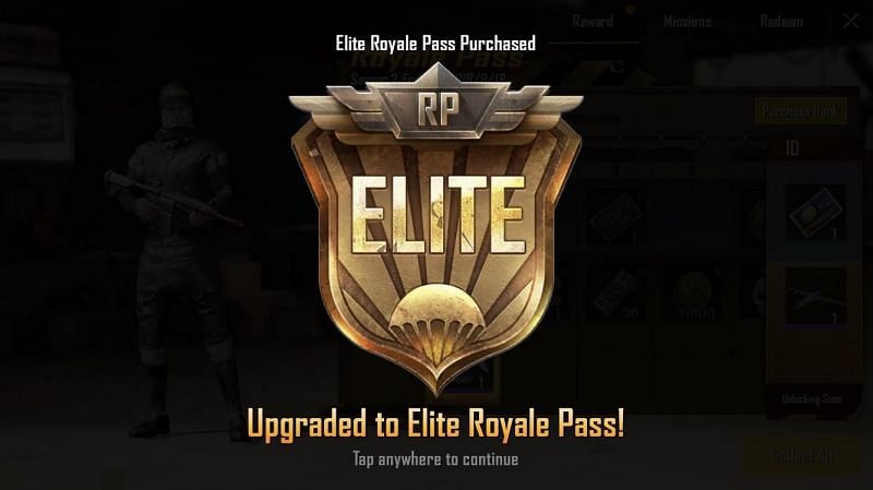 PUBG Mobile Elite Royale Pass