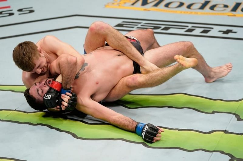 Bryce Mitchell became the second UFC fighter to win via twister in 2019