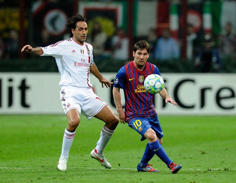 AC Milan v Barcelona - UEFA Champions League Quarter Final