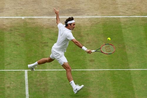 Roger Federer at Wimbledon