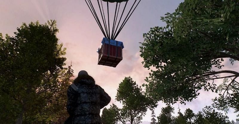 Airdrop in PUBG