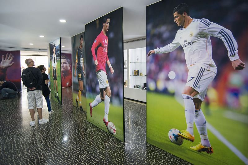 A view of the CR7 Museum in Funchal