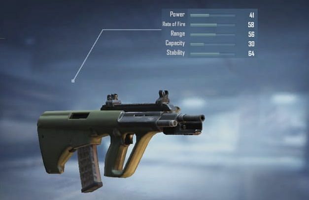AUG A3 with stats