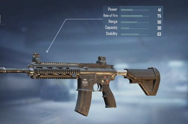 M416 with stats