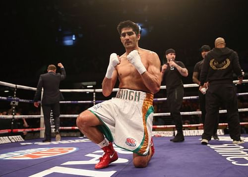 Vijender Singh termed Abhinav Bindra's gold medal