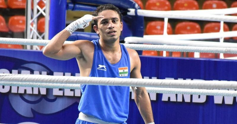 Amit Panghal is being talked about as a medal prospect at the Olympics (Credits: Scroll)