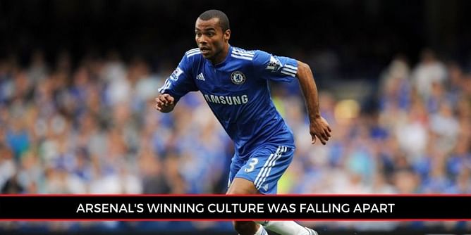EPL legend Ashley Cole opens up on transition between Arsenal and Chelsea