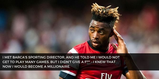 Former EPL star Alex Song admits to leaving Arsenal for money in explosive interview