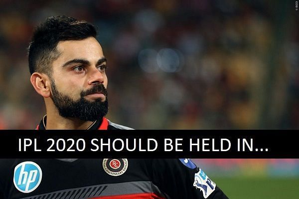 Virat Kohli has apparently shared his thoughts on the feasibility of IPL 2020
