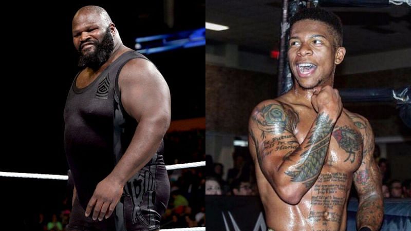 Mark Henry and Lio Rush have been engaged in a war of words