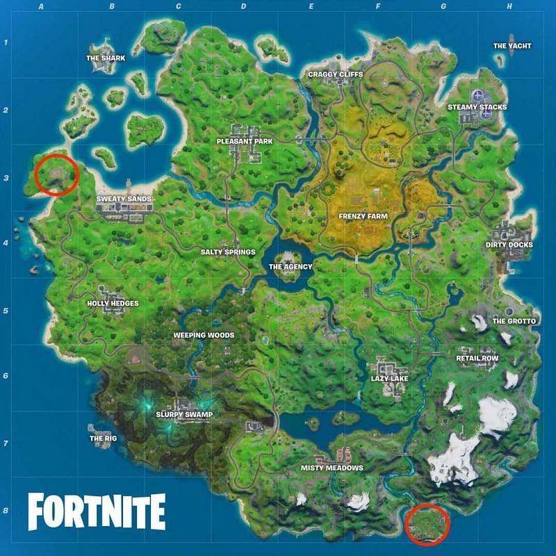 Fortnite Camp Cod Location - Image Credits (Gamespot/Epic games)