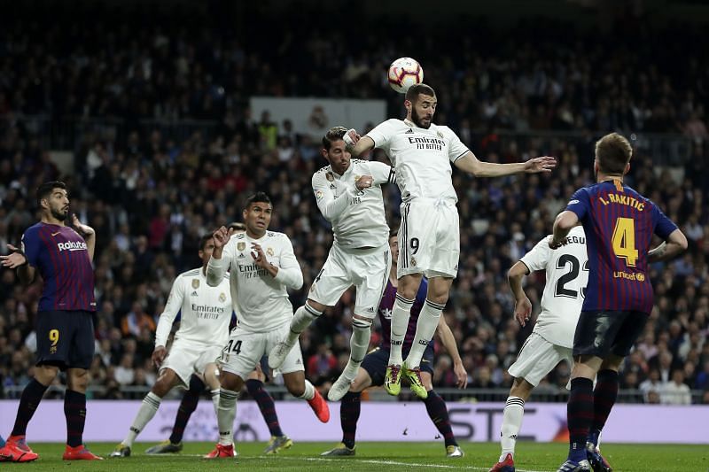 Real Madrid recorded a deserved 2-0 victory against Barcelona in March.