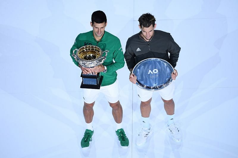 Novak Djokovic ousted Thiem in the Australian Open 2020 final after five intense sets
