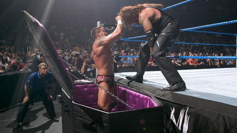 Orton takes on The Undertaker