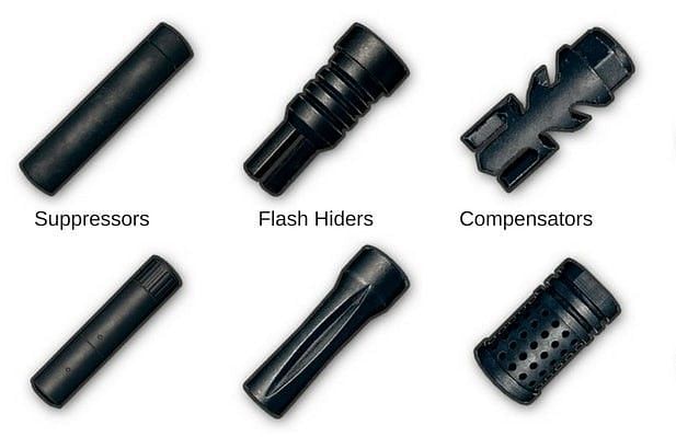 PUBG Mobile Compensators, Suppressors and Flash Hiders