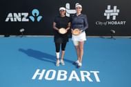 Sania won the Hobart International with partner Nadiia Kichenok this year.
