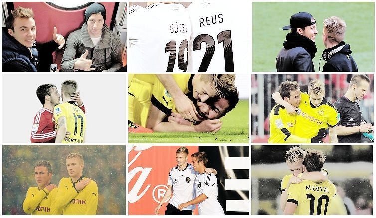 Mario Gotze and Marco Reus have shared the dressing room for club and country