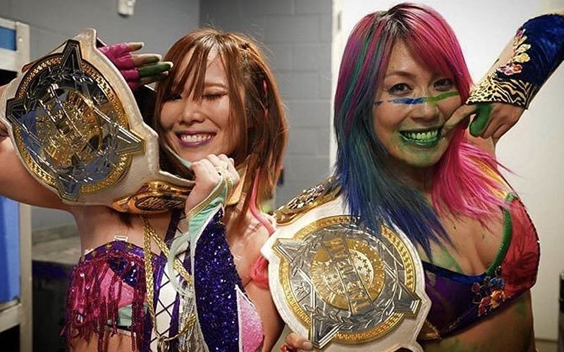 Asuka would love to get her hands on the Women&#039;s Tag Team titles once again