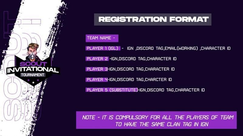 Scout Invitational Tournament Registration