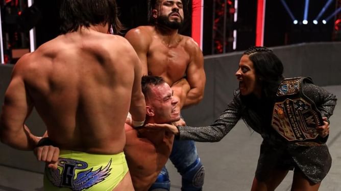Zelina Vega defends assault on Austin Theory after Lacey Evans shows sympathy for him