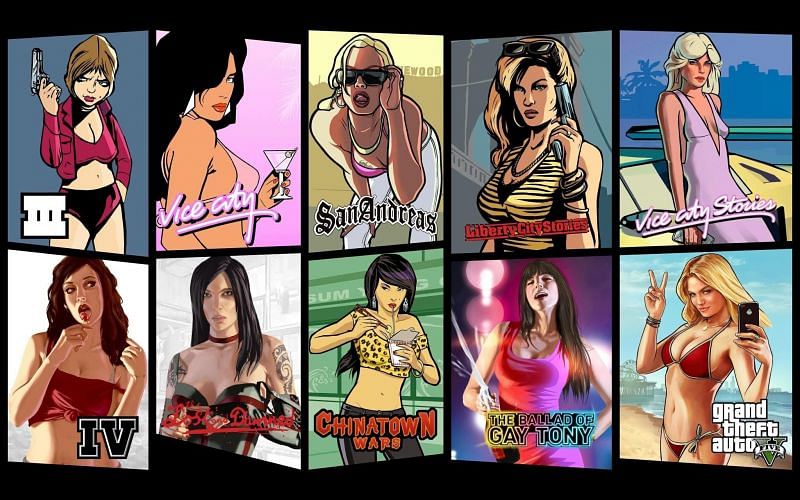 How women are objectified in every GTA. Image: Reddit.