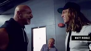 Matt Riddle reveals why Shane McMahon thanked him after Goldberg confrontation
