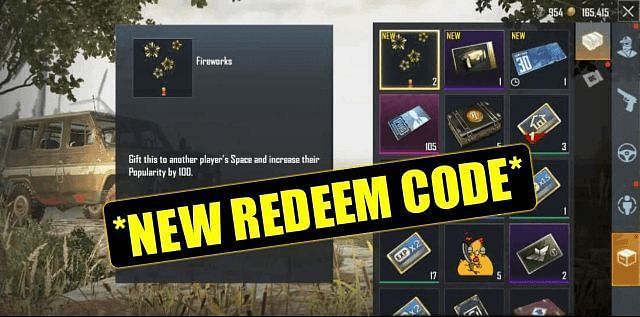 PUBG Mobile Redeem Codes