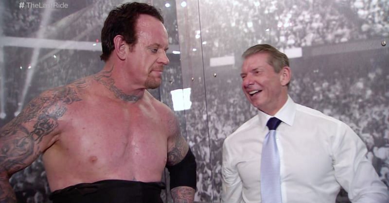 The Undertaker and Vince McMahon