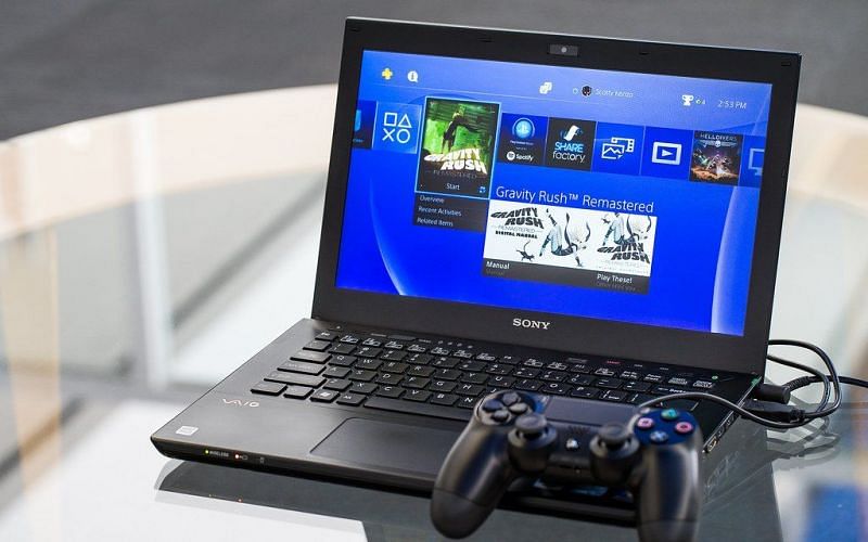 how to connect a playstation 4 controller to a laptop