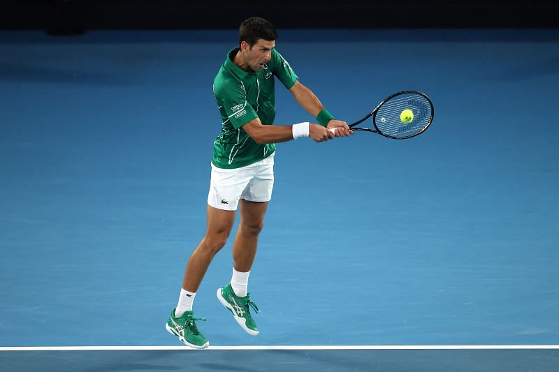 The Novak Djokovic backhand