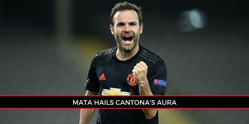Mata lavished praise on Manchester United legend Eric Cantona