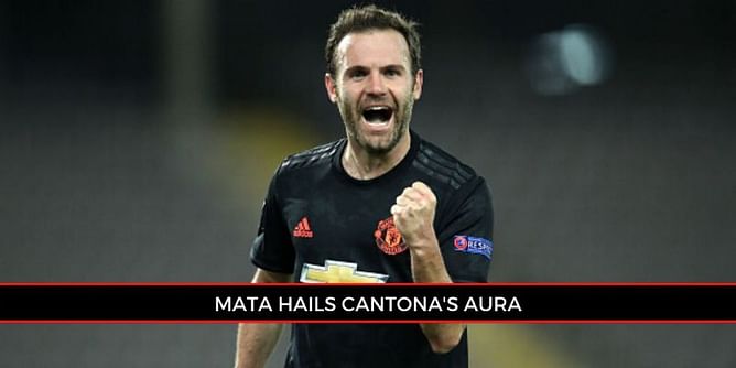 "He's a special personality" Mata hails EPL legend Eric Cantona