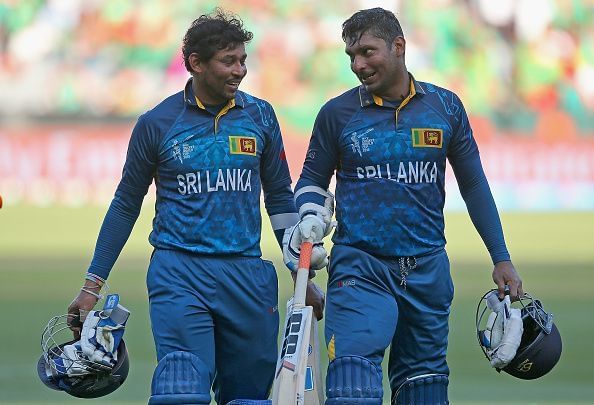 Kumar Sangakkara and Tillakaratne Dilshan