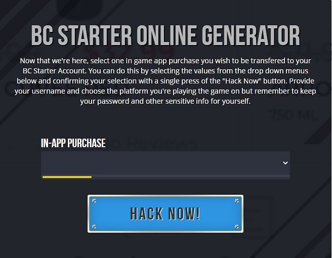 All you need know about BC generator