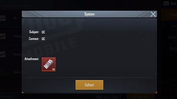 Free 1800 UC In PUBG Mobile
