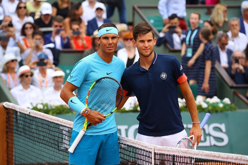 Rafael Nadal and Dominic Thiem - the king of Roland Garros and his successor?