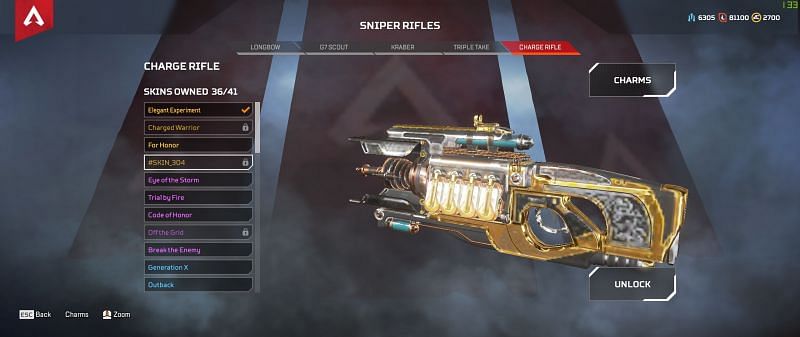 Charge Rifle in Apex Legends