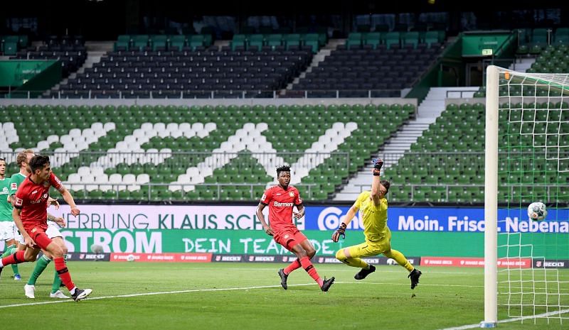 Havertz scored 2 goals against Bundesliga rivals Werder Bremen over the weekend