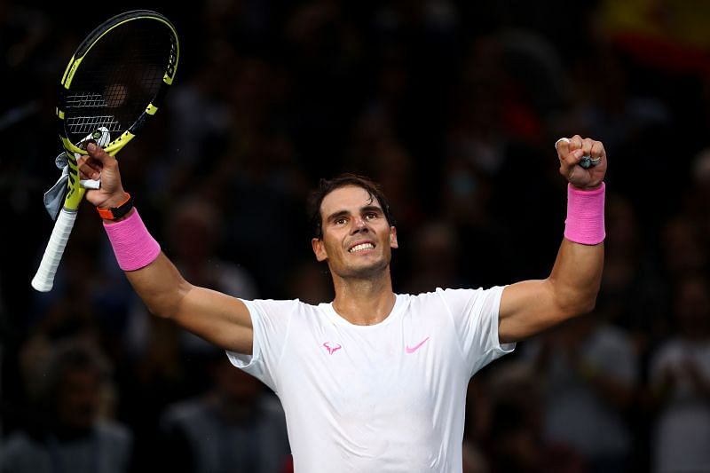 Rafael Nadal has won only 2 titles on an indoor surface