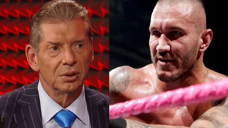 Vince McMahon and Randy Orton