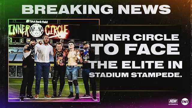 The Inner Circle will take on The Elite in a &#039;Stadium Stampede&#039; Match