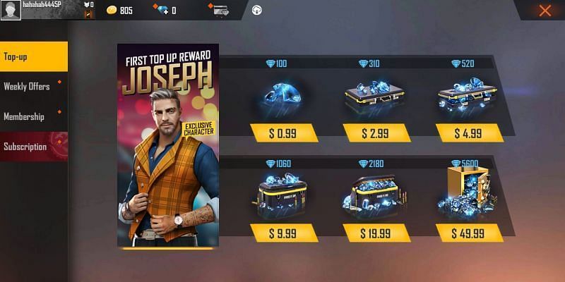 Free Fire Diamonds How To Recharge Diamonds In Free Fire