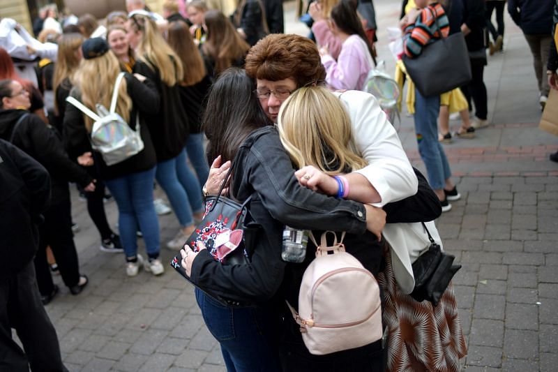 Victims and families mark the Second Anniversary Of Manchester Terror Attack